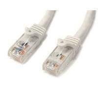 StarTech White Gigabit Snagless RJ45 UTP Cat6 Patch Cable - Patch Cord (15m)