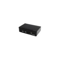 StarTech.com 2 Port DVI USB KVM Switch with Audio and USB 2.0 Hub - 2 Port