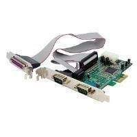 startech 2s1p native pci express parallel serial combo card with 16550 ...
