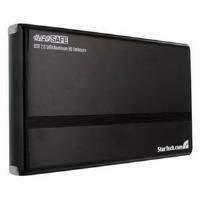 startech 35 inch usb 20 to sata external hard drive enclosure black