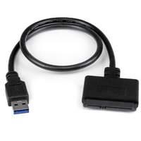 StarTech.com USB 3 to 2.5"SATA3 Hard Drive Adapter Cable w/ UASP-SATA to USB 3 Converter for SSD/HDD