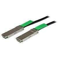 startechcom 2m qsfp 40 gigabit ethernet 40gbe passive copper twinax di ...