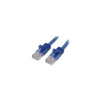 StarTech.com 7 ft Blue Snagless Cat5e UTP Patch Cable - Category 5e - 7 ft - 1 x RJ-45 Male - 1 x RJ-45 Male - Blue