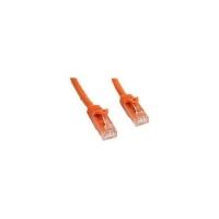 startechcom 10 ft orange snagless cat6 utp patch cable category 6 10 f ...