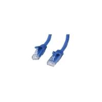 StarTech.com 15m Blue Gigabit Snagless RJ45 UTP Cat6 Patch Cable - 15 m Patch Cord - 1 x RJ-45 Male Network - 1 x RJ-45 Male Network - Gold-plated Con