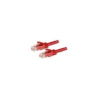 StarTech.com 15m Red Snagless Cat6 UTP Patch Cable - ETL Verified - 1 x RJ-45 Male Network - 1 x RJ-45 Male Network - Gold-plated Contacts - Red