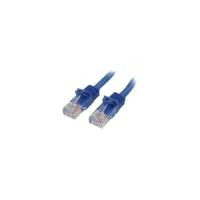 StarTech.com 3 m Blue Cat5e Snagless RJ45 UTP Patch Cable - 3m Patch Cord - 1 x RJ-45 Male Network - 1 x RJ-45 Male Network - Patch Cable - Gold-plate