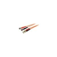 StarTech.com 1m Multimode 62.5/125 Duplex Fiber Patch Cable LC - ST - LC Male Network - ST Male Network - 1m - Orange