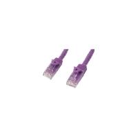 StarTech.com 2m Purple Gigabit Snagless RJ45 UTP Cat6 Patch Cable - 2 m Patch Cord - 1 x RJ-45 Male Network - 1 x RJ-45 Male Network - Patch Cable - G