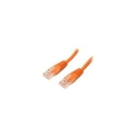 startechcom 15 ft cat5e orange molded rj45 utp cat 5e patch cable 15ft ...