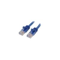 StarTech.com 6 ft Blue Snagless Cat5e UTP Patch Cable - Category 5e - 6 ft - 1 x RJ-45 - 1 x RJ-45 - Blue