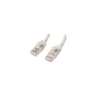 StarTech.com 10 ft White Snagless Cat6 UTP Patch Cable - Category 6 - 10 ft - 1 x RJ-45 Male Network - 1 x RJ-45 Male Network - White