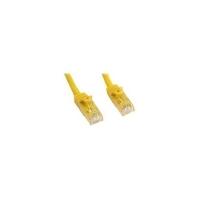 StarTech.com 7 ft Yellow Snagless Cat6 UTP Patch Cable - Category 6 - 7 ft - 1 x RJ-45 Male Network - 1 x RJ-45 Male Network - Yellow