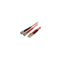 StarTech.com 5m Multimode 50/125 Duplex Fiber Patch Cable LC - ST - 2 x LC Male Network - 2 x ST Male Network - Patch Cable - Orange