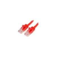 StarTech.com 10 ft Red Cat5e Snagless UTP Patch Cable - Category 5e - 10 ft - 1 x RJ-45 Male - 1 x RJ-45 Male - Red