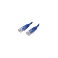StarTech.com 50ft Blue Molded Cat5e UTP Patch Cable - Category 5e - 50 ft - 1 x RJ-45 Male - 1 x RJ-45 Male - Blue