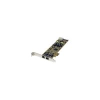 StarTech.com Dual Port PCI Express Gigabit Ethernet PCIe Network Card Adapter - PoE/PSE - PCI Express - 2 Port(s) - 2 x Network (RJ-45) - Twisted Pair