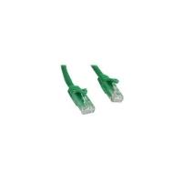 StarTech.com 15 ft Green Snagless Cat6 UTP Patch Cable - Category 6 - 15 ft - 1 x RJ-45 Male Network - 1 x RJ-45 Male Network - Green