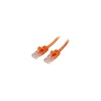 StarTech.com 1 m Orange Cat5e Snagless RJ45 UTP Patch Cable - 1m Patch Cord - 1 x RJ-45 Male Network - 1 x RJ-45 Male Network - Patch Cable - Gold Pla
