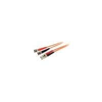 StarTech.com 3m Multimode 62.5/125 Duplex Fiber Patch Cable LC-ST - 2 x LC Male Network - 2 x ST Male Network - Orange