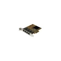 StarTech.com 4-Port PCI Express Gigabit Network Adapter Card - Quad-Port PCIe Gigabit NIC - PCI Express x4 - 4 Port(s) - 4 - Twisted Pair