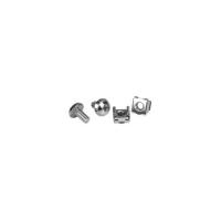 StarTech.com 100 Pkg M6 Mounting Screws and Cage Nuts for Server Rack Cabinet - 100 / Pack
