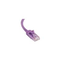 startechcom 75 ft purple snagless cat6 utp patch cable category 6 75 f ...