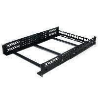 StarTech 2U Fixed 19 inch Adjustable Depth Universal Server Rack Rails