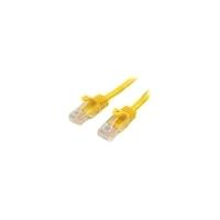 StarTech.com 2 m Yellow Cat5e Snagless RJ45 UTP Patch Cable - 2m Patch Cord - 1 x RJ-45 Male Network - 1 x RJ-45 Male Network - Patch Cable - Gold-pla