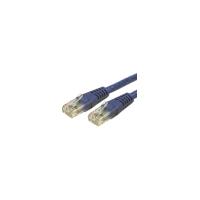 startechcom 20 ft blue molded cat6 utp patch cable etl verified catego ...