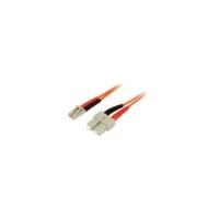 StarTech.com 2m Multimode 62.5/125 Duplex Fiber Patch Cable LC - SC - LC Male Network - SC Male Network - 2ft - Orange