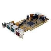 startech 2 port 12v 1 port 24v dual profile pci powered usb card