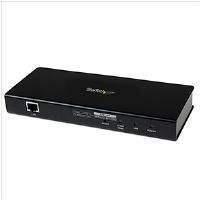 StarTech.com 1 Port USB PS/2 Server Remote Control IP KVM Switch with Virtual Media (GB)