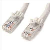 StarTech.com White Gigabit Snagless RJ45 UTP Cat6 Patch Cable - Patch Cord (2m)
