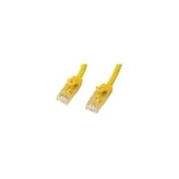 StarTech.com 3m Yellow Gigabit Snagless RJ45 UTP Cat6 Patch Cable - 3 m Patch Cord - 1 x RJ-45 Male Network - 1 x RJ-45 Male Network - Patch Cable - G
