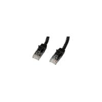 StarTech.com 7m Black Snagless Cat6 UTP Patch Cable - ETL Verified - 1 x RJ-45 Male Network - 1 x RJ-45 Male Network - Gold-plated Contacts - Black