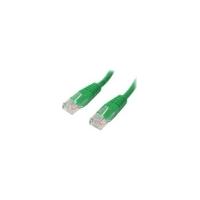 StarTech.com 10 ft Green Molded Cat5e UTP Patch Cable - Category 5e - 10 ft - 1 x RJ-45 Male Network - 1 x RJ-45 Male Network - Green