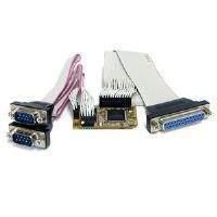 startech 2s1p serial parallel combo mini pci express card for embedded ...