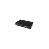 StarTech.com 10 Port L2 Managed Gigabit Ethernet Switch with 2 Open SFP Slots - Rack Mountable - 8 x Network (RJ-45) Ports - 2 x Expansion Slots - 10/