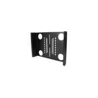 StarTech.com Universal Swivel VESA LCD Mounting Bracket for 19in Rack or Cabinet - For Flat Panel Display - 17 to 19 Screen Support - Steel - Black