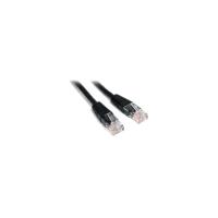 StarTech.com 1 ft Black Molded Cat5e UTP Patch Cable - Category 5e - 1 ft - 1 x RJ-45 Male - 1 x RJ-45 Male - Black