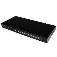 Startech.com 4 Port Dvi Usb Kvm Switch With Dual Dvi Console And Quad-view 4-in-1 Display