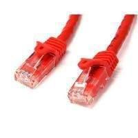 StarTech Red Gigabit Snagless RJ45 UTP Cat6 Patch Cable Patch Cord (15m)