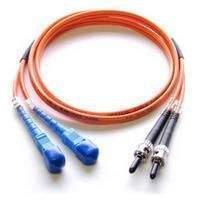 StarTech.com Multimode Duplex Fiber Optic Cable ST-SC (2m)