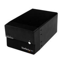 StarTech.com USB 3.0/eSATA Dual 3.5 SATA III Hard Drive External RAID Enclosure w/ UASP - Black