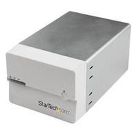 StarTech.com USB 3.0 eSATA Dual 3.5 SATA III Hard Drive External RAID Enclosure w/ UASP ? White