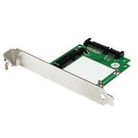 startechcom sata to msata ssd adapter w full and low profile brackets  ...