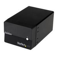 StarTech.com Dual Bay Gigabit NAS RAID Enclosure for 3.5 SATA Hard Drives w/ WebDAV Media Server