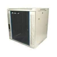 startech 12u 19in hinged wall mount server rack cabinet with vented gl ...