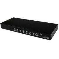 startechcom 8 port 1u rackmount usb ps2 kvm switch with osd